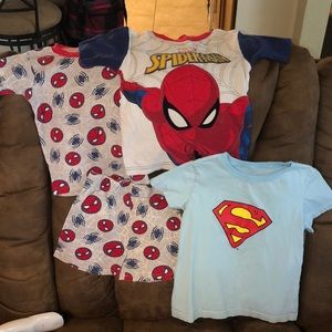 Superhero pajama bundle